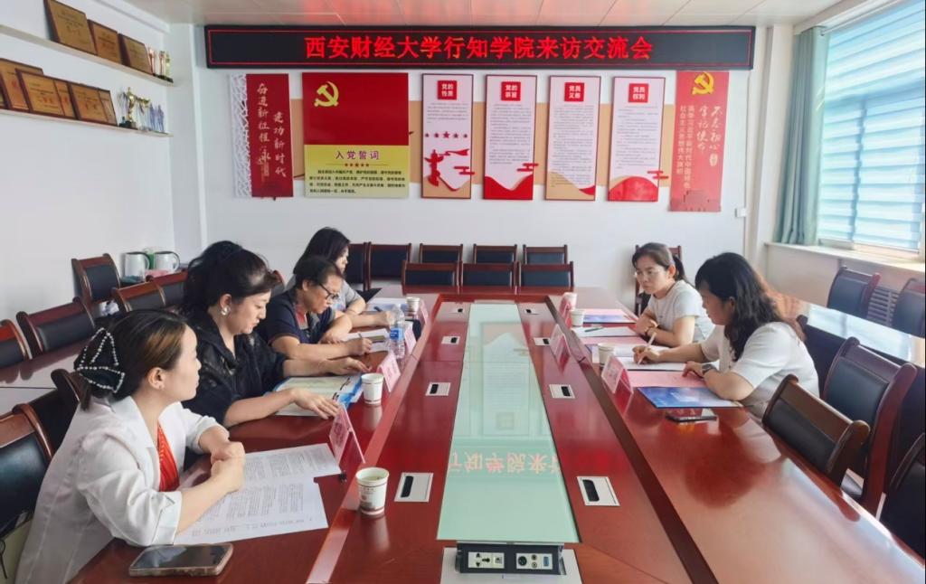 西安财经大学行知学院管理学院一行来我...